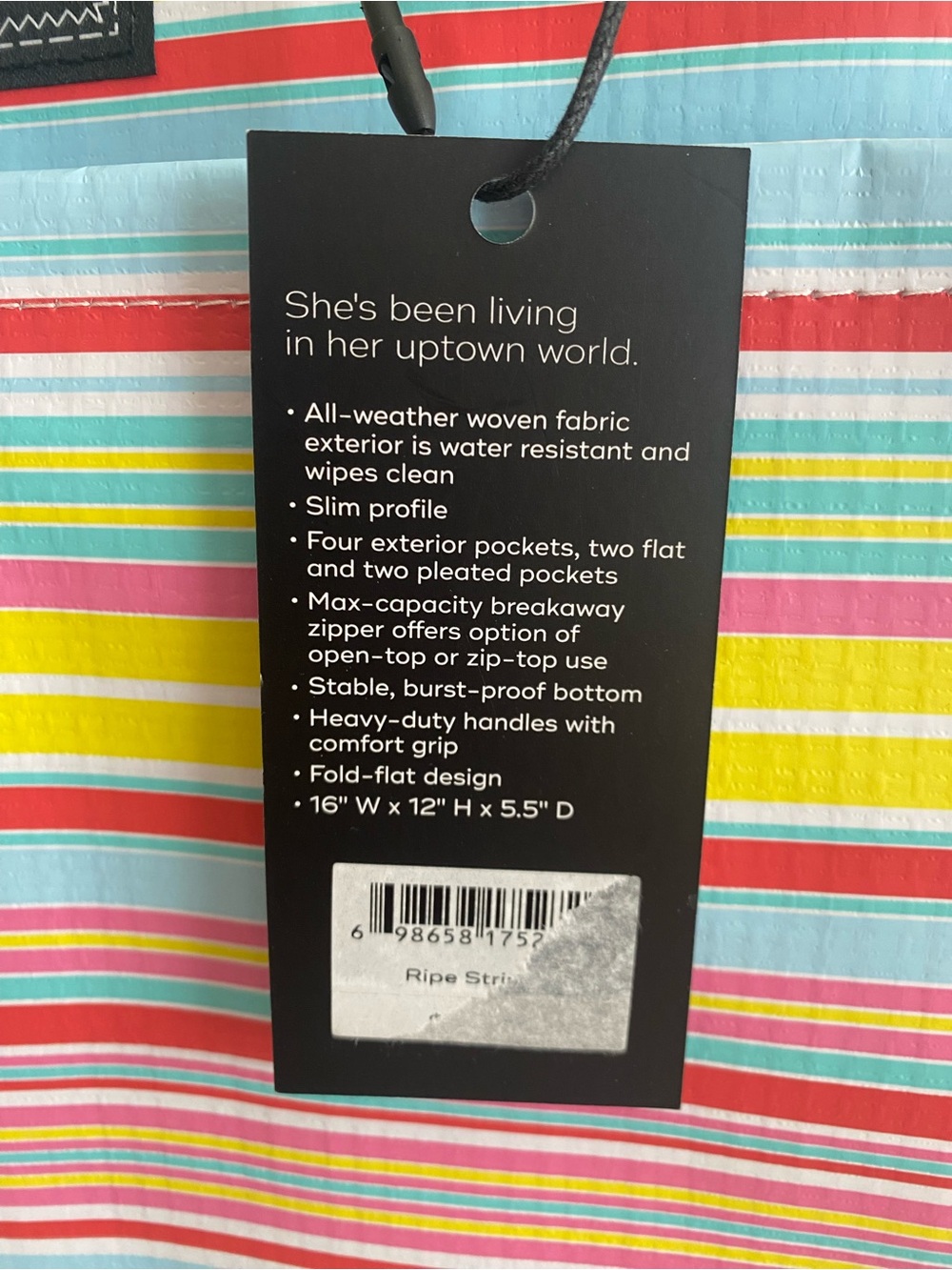 SCOUT Uptown Girl Tote Bag and Toiletry Makeup Bag NWT - Picture 11 of 14